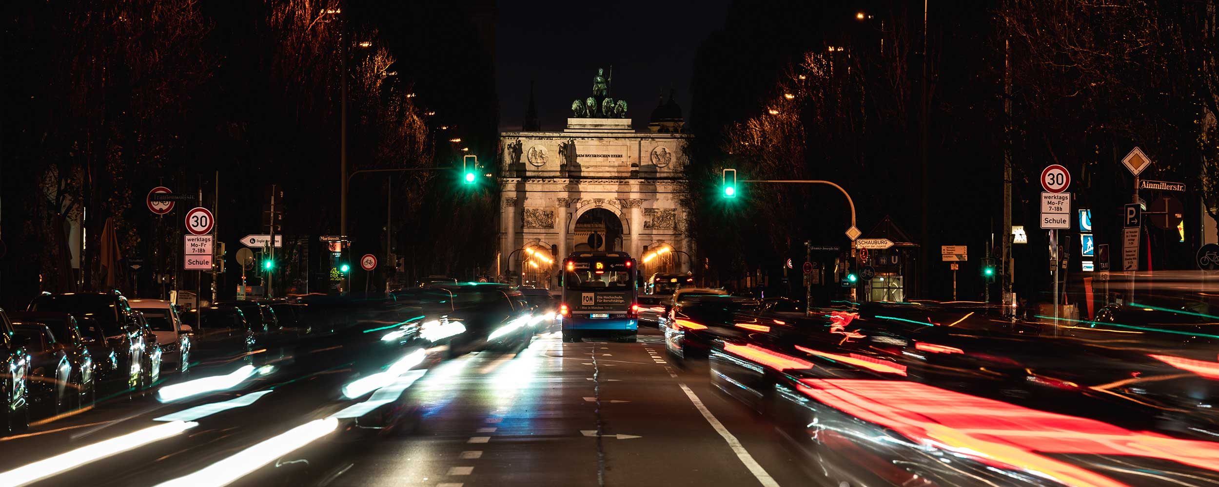 The Siegestor in Munich